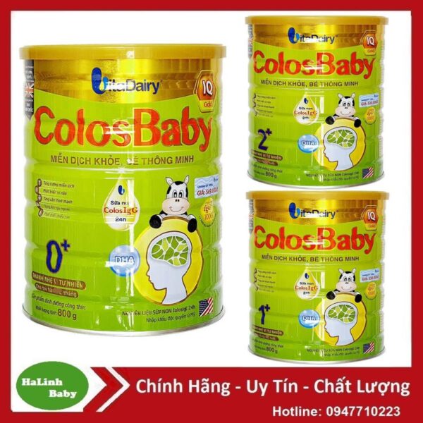 [Quét mã tích điểm] Sữa Colosbaby IQ