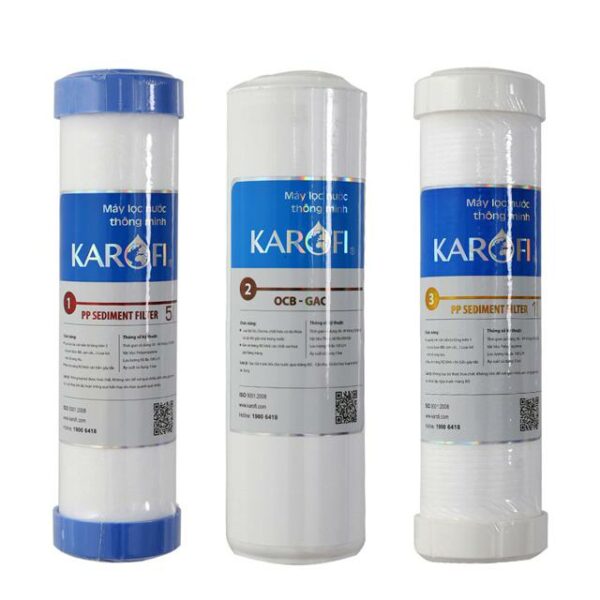 Combo 3 lõi lọc nước Karofi 1