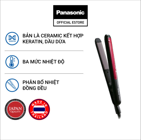 Máy Tạo Kiểu Tóc Panasonic EH-HV21-K645 Đen - Hàng Chính Hãng