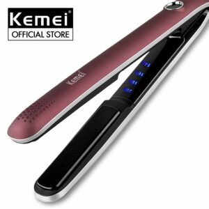 Máy duỗi tạo kiểu tóc KEMEI KM-2203 điều chỉnh 4 mức nhiệt độ phù hợp cho mọi tình trạng tóc chuyên dùng để ép