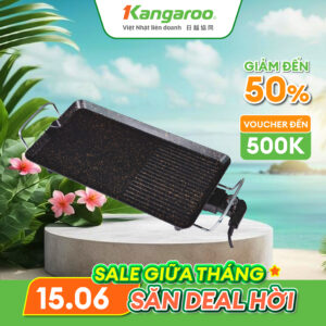 Bếp Nướng Điện Kangaroo KG699G 2000W - Hàng chính hãng