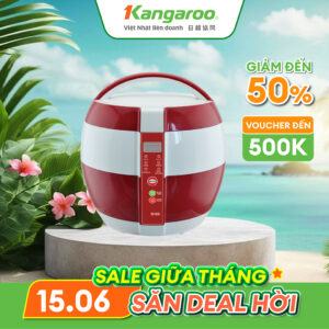 Nồi Cơm Điện 1.8L Kangaroo KG835 - Hàng chính hãng