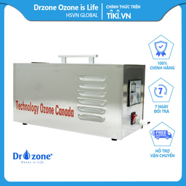 Máy khử mùi - khử trùng ozone đa năng  5gh DrOzone Clean C5 - Hàng Chính Hãng